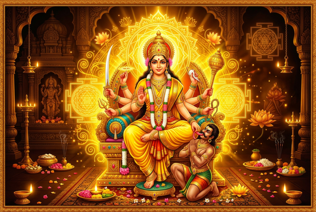 Maa Bagalamukhi - The Eighth Mahavidya: Complete Spiritual Guide