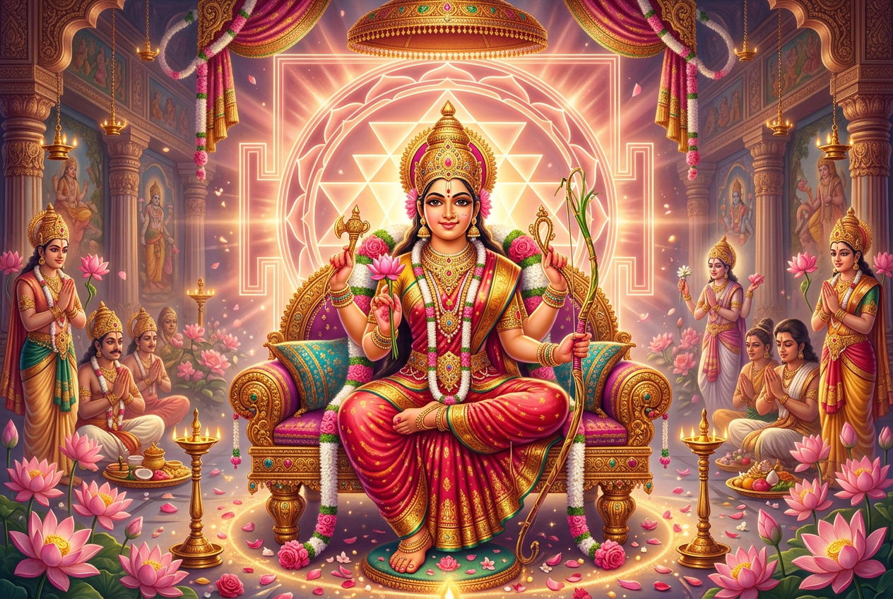 Maa Tripura Sundari - The Third Mahavidya: Complete Spiritual Guide