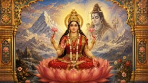 Goddess Sati, the first incarnation of Adi Shakti and consort of Lord Shiva