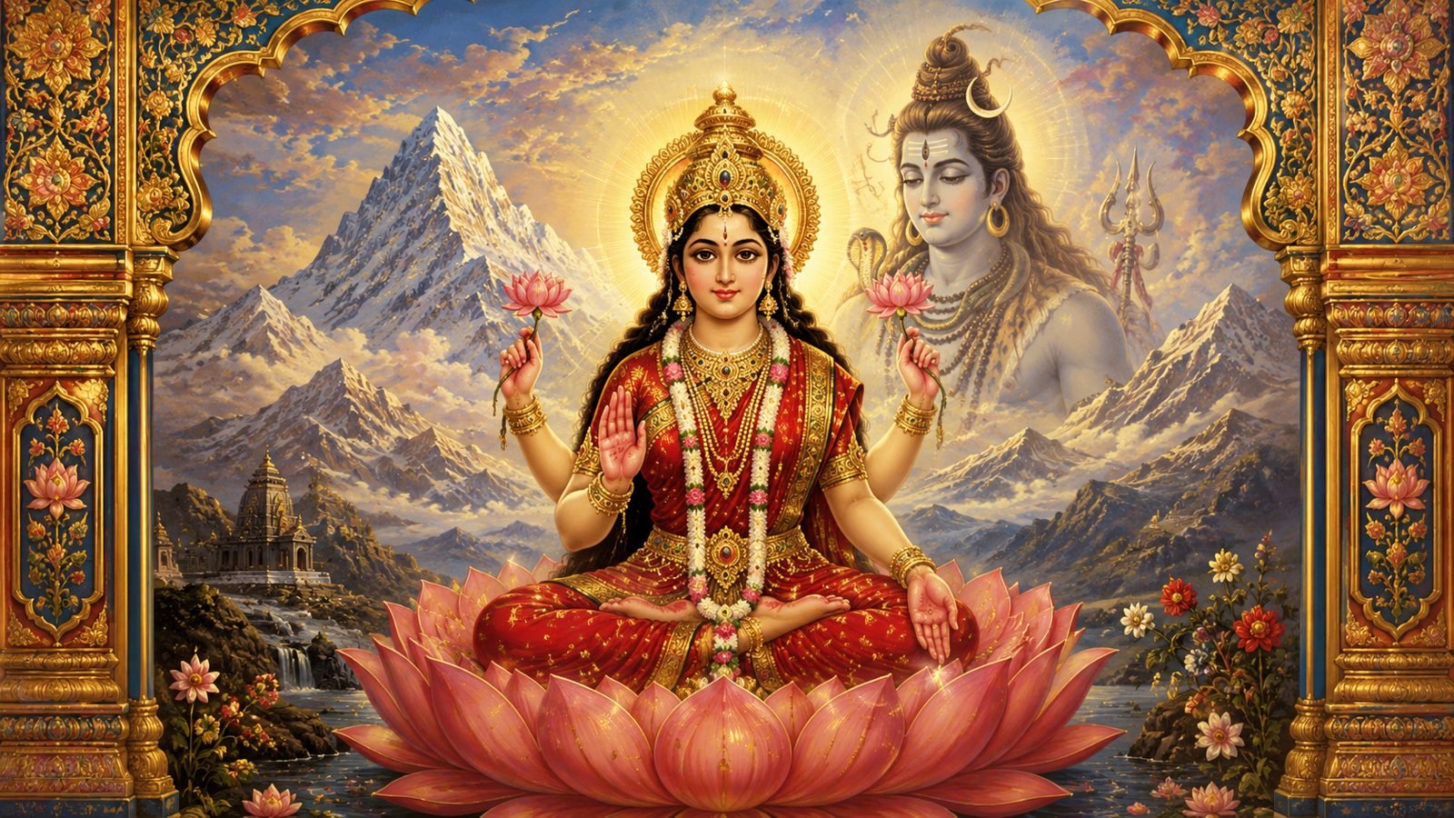 Goddess Sati, the first incarnation of Adi Shakti and consort of Lord Shiva