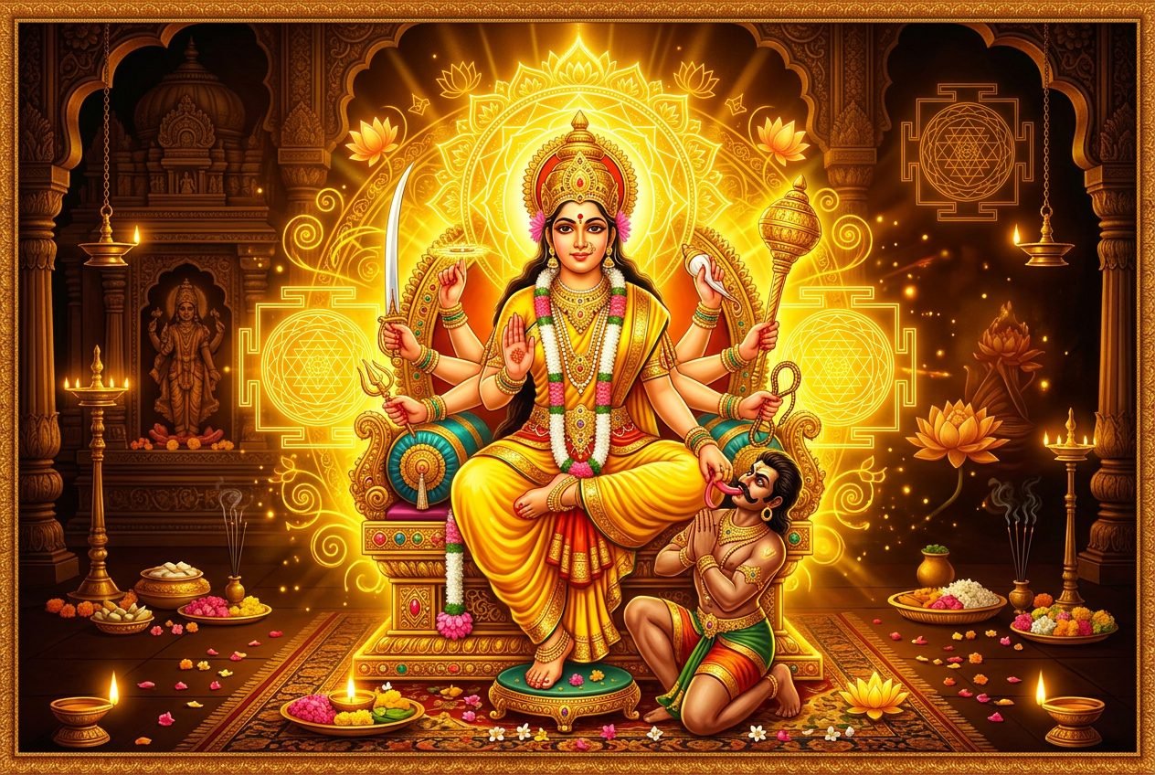 Maa Bagalamukhi - Maa Bagalamukhi - The Eighth Mahavidya
