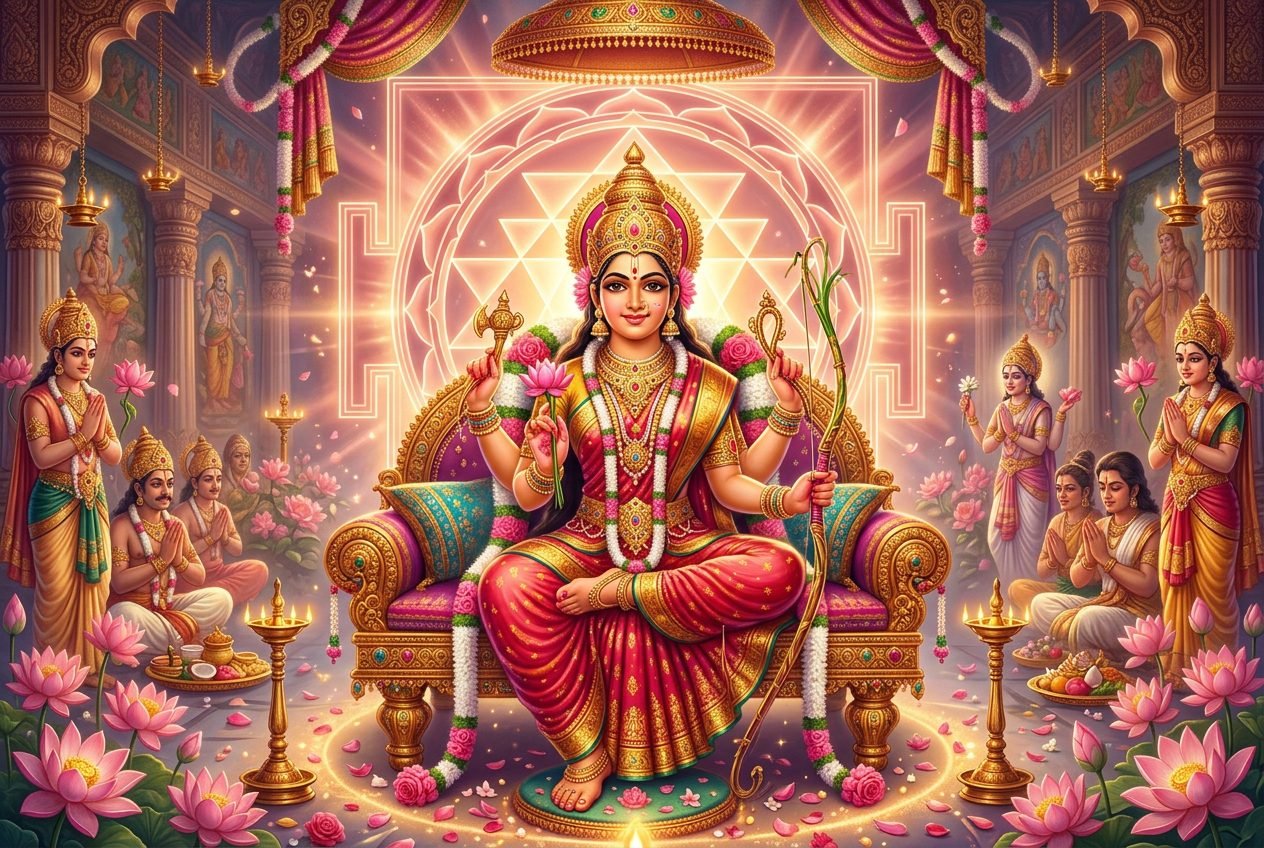 Maa Tripura Sundari - Maa Tripura Sundari - The Third Mahavidya
