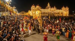 The Jamboo Savari procession of Mysore Dasara