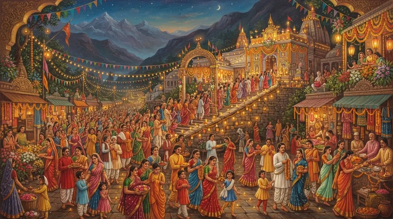 Chintpurni Chhinnamastika Devi Temple - temple interior.