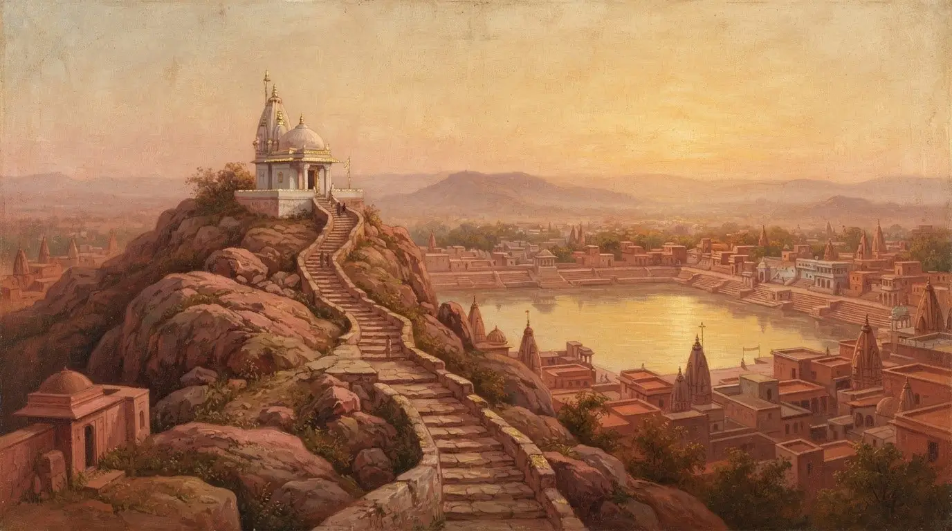 Goddess Gayatri, the mother of the Vedas - sacred symbolism.