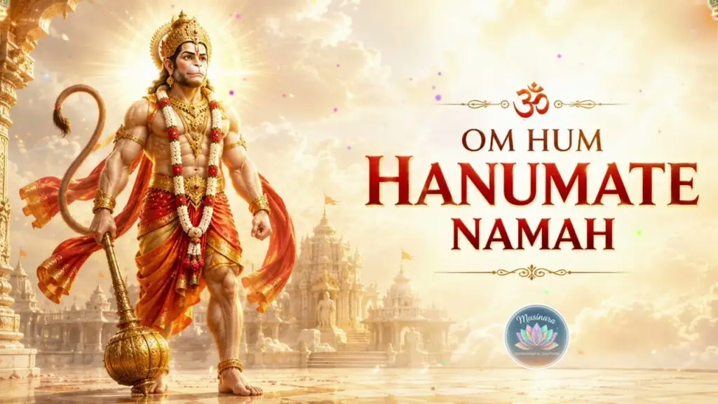 Om Hum Hanumate Namah, the Hanuman beej mantra chant by Musinara