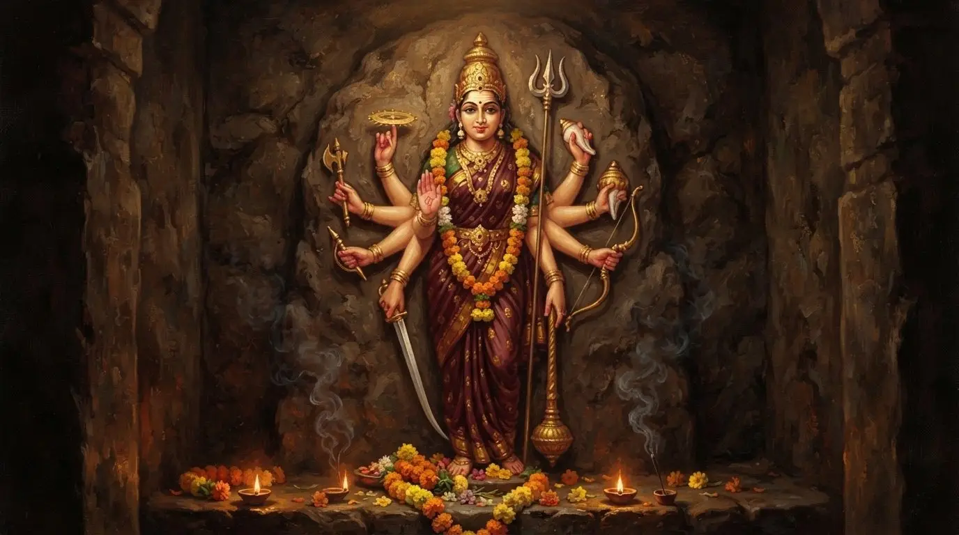 Kanaka Durga Temple, Vijayawada - presiding deity.