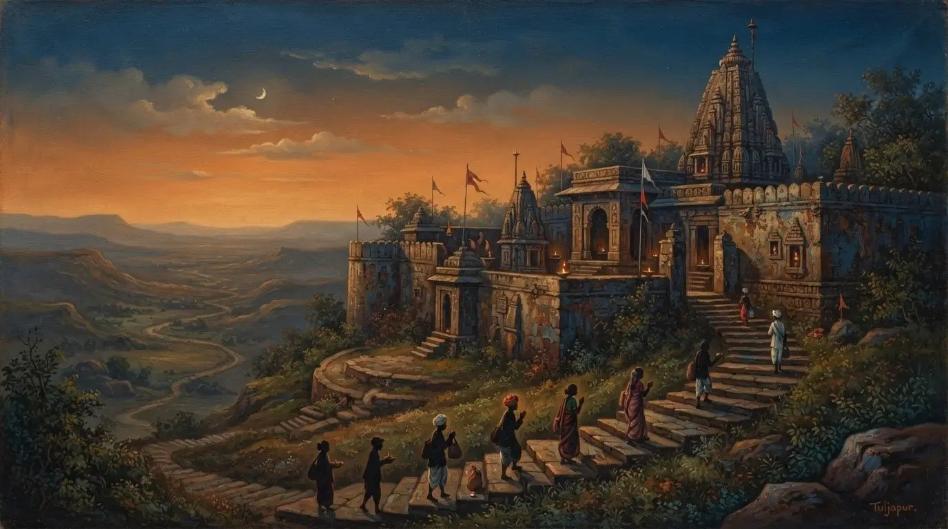 Shri Tulja Bhavani Temple, Maharashtra - presiding deity.